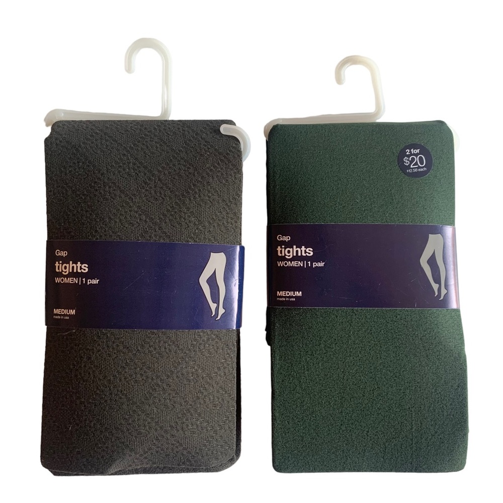 NEW GAP Green Tights Bundle of 2
